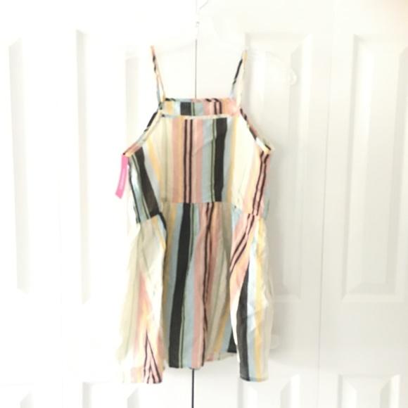 nwt womens striped floral top - Picture 5 of 7